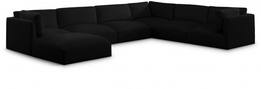 Sectionnel modulaire en tissu Ease