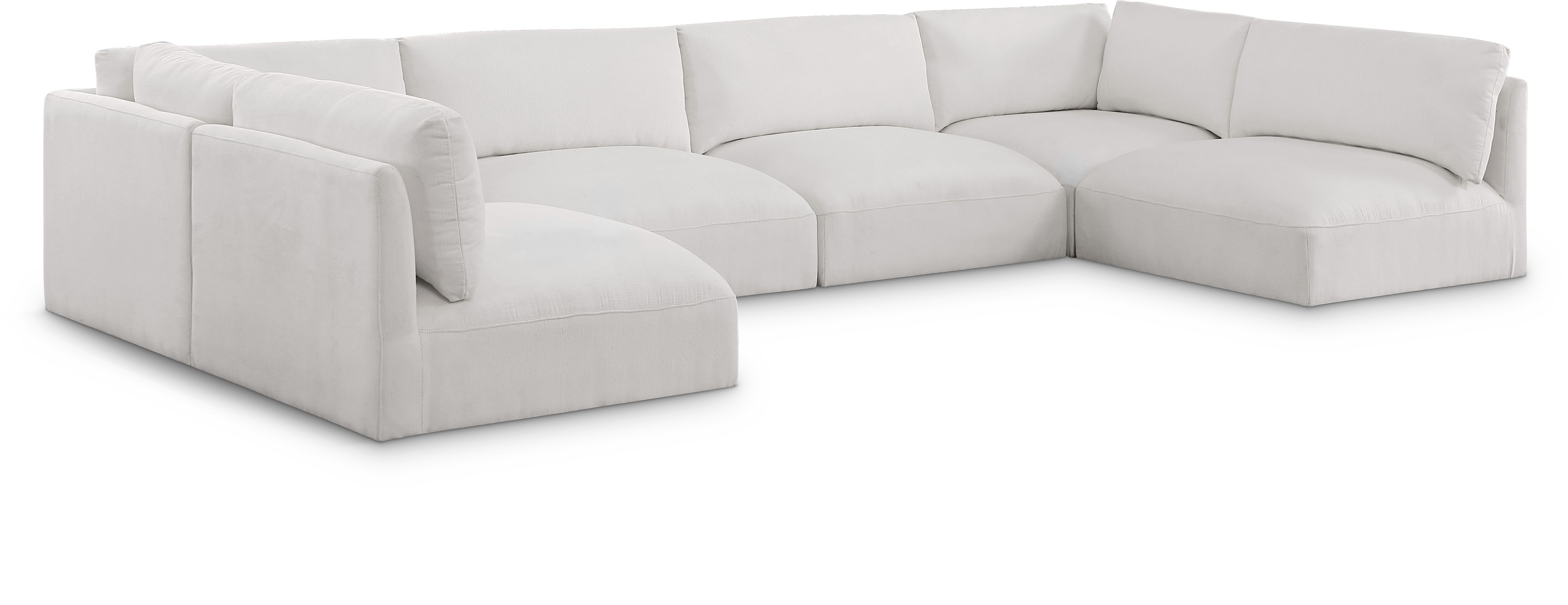 Sectionnel modulaire en tissu Ease