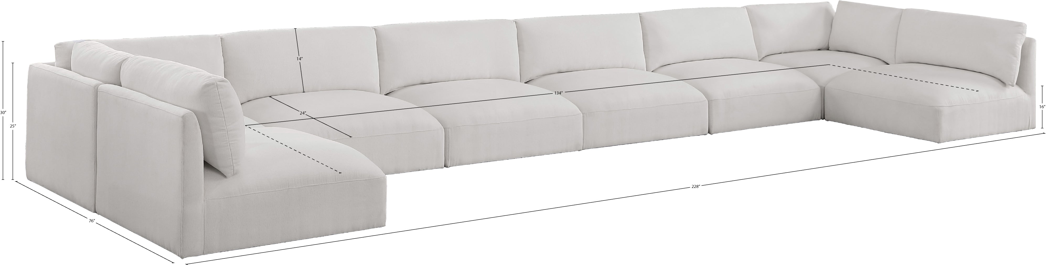 Sectionnel facile en tissu