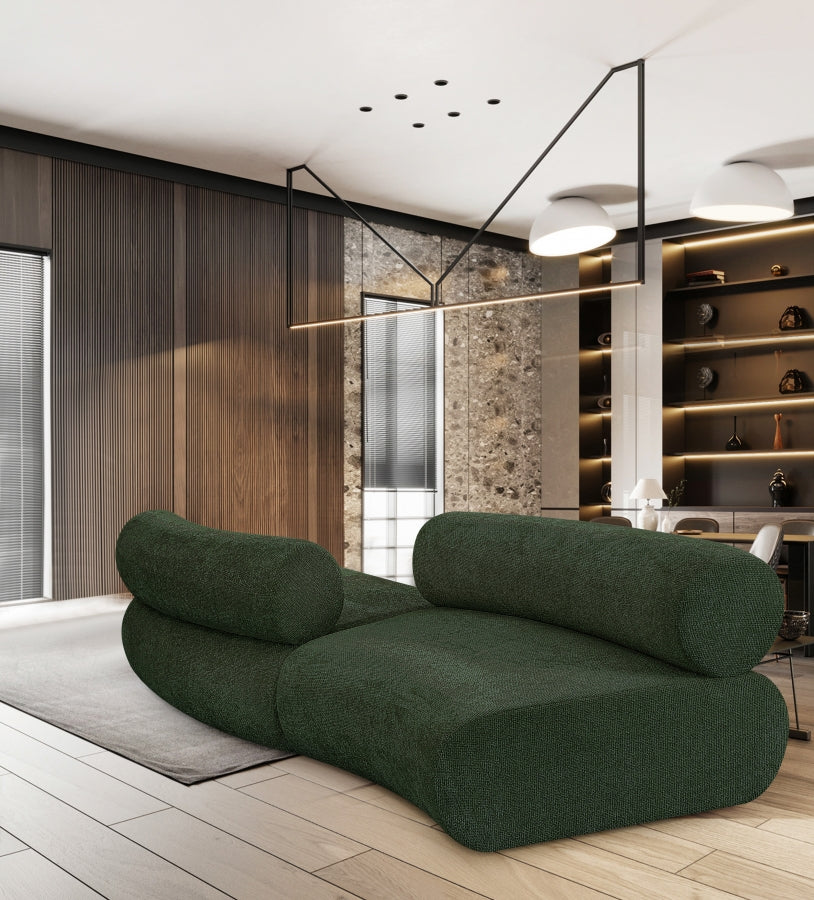 Tissu chenille en balle 2 pièces. En coupe